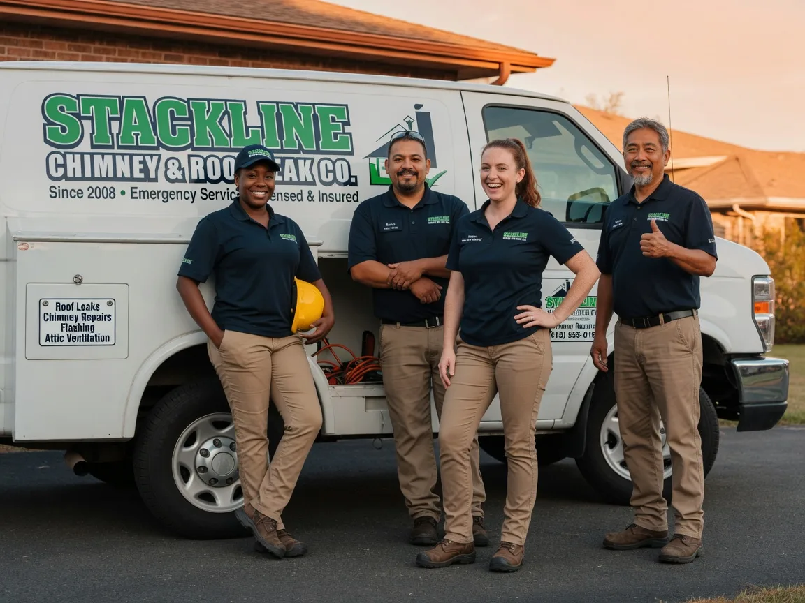 Chimney flashing repair company in Hackensack, MN